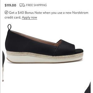 Black Corso Como espadrille.  Size 9.